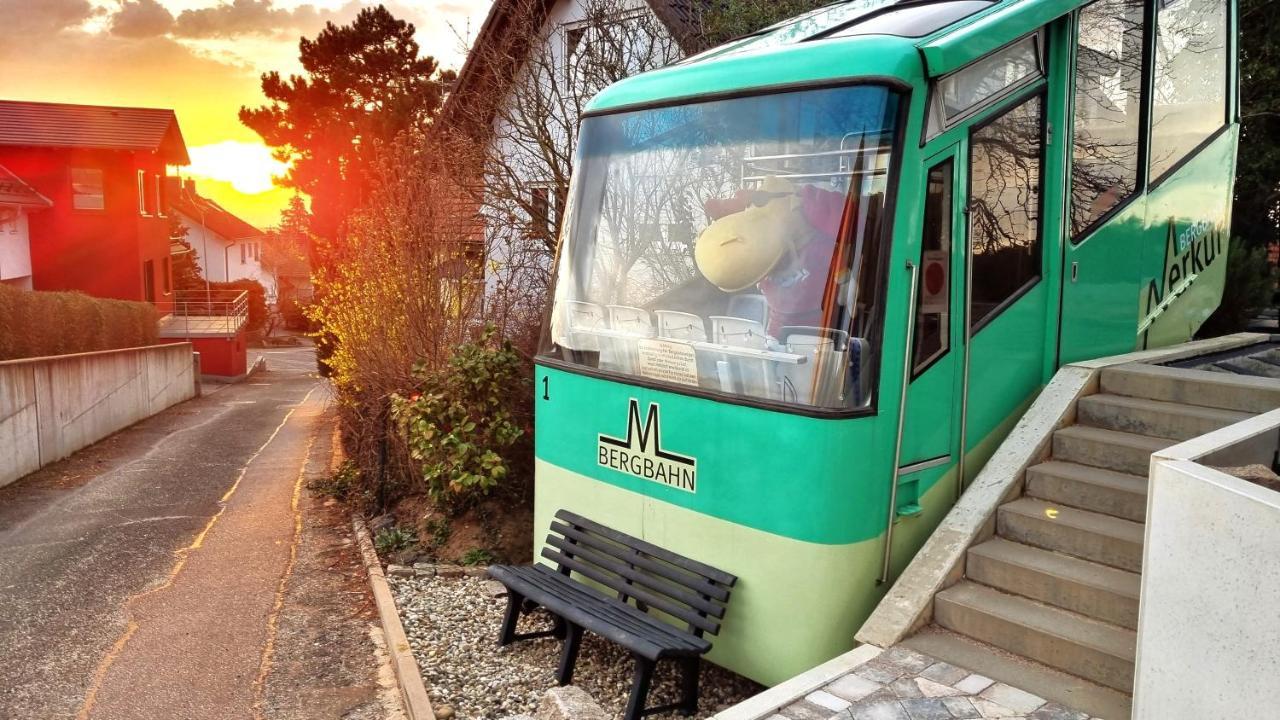 הוילה Exklusives Holzhaus Mit Bergbahn - Baden-Baden Im Schwarzwald מראה חיצוני תמונה